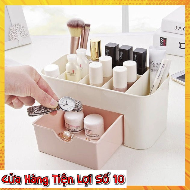Khay đựng mỹ phẩm 7 ngăn để bàn