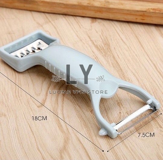 Dao Bào Gọt Rau Củ Quả 2 Đầu Lúa Mạch Đa Năng