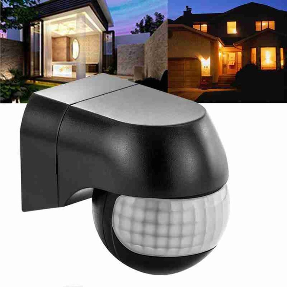 MAGIC Double Probe PIR Infrared Motion Sensor Rotating Timer Switch Motion Detector Adjustable Waterproof Movement Light Switch Body Infrared Detector
