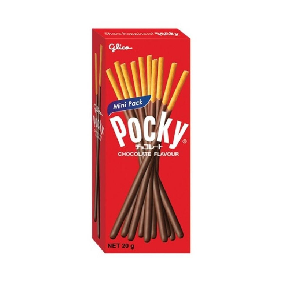 ♨Glico Pocky Chocolate Mini Pack 20g☃ | Lazada PH