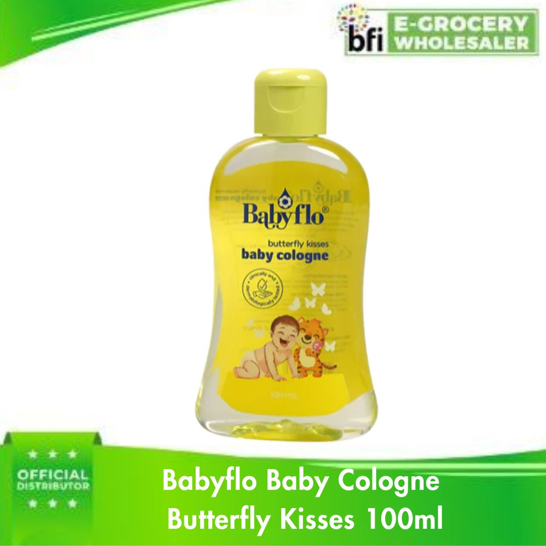 BFI E-Grocery Babyflo Baby Cologne Butterfly Kisses 100ml Instant - Main Image
