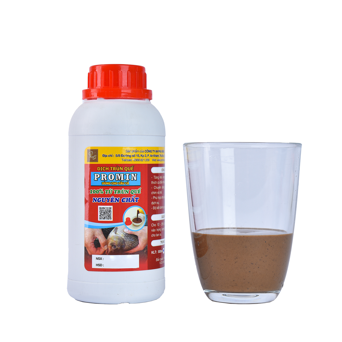 Combo mồi câu cá từ trùn quế MINI 130K