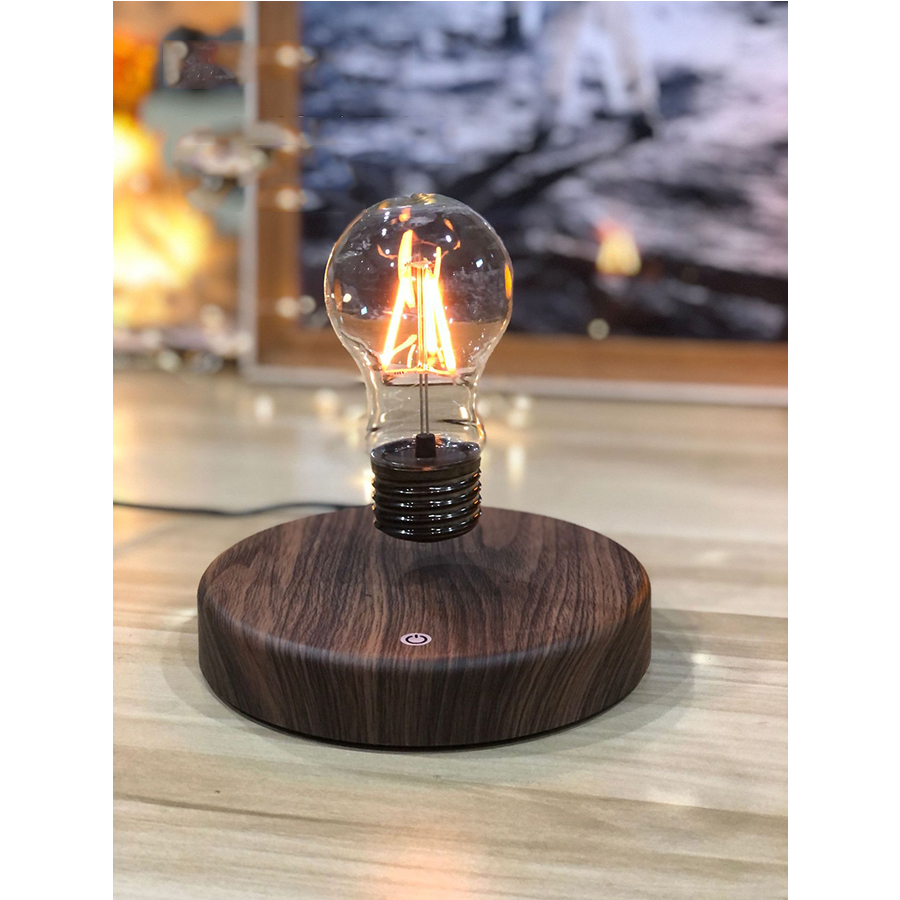 Đèn ngủ bay lơ lửng- dạng sợi đốt ảo diệu, đèn để bàn hiện đại độc đáo Micoco