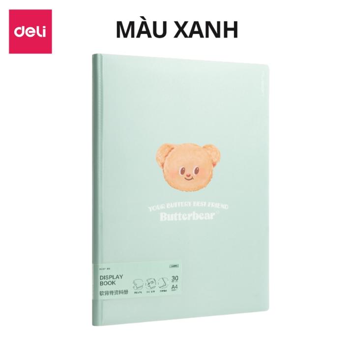 File Lá A4 BUTTER BEAR Deli Túi Đựng…