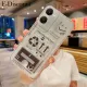 New Phone case Vivo Y18 Y03 Y28S Back cover Card Holder Wallet Astronaut Arrow Transparent Soft Case For Vivo Y03 Y18 Y28S case. 