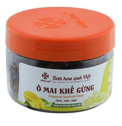 Ô MAI KHẾ GỪNG HỒNG LAM 200G