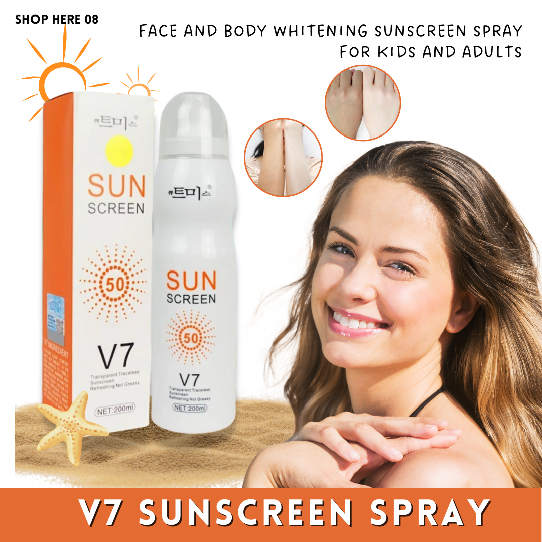 VERY EFFECTIVE! SPF50 SUNSCREEN Korean Spray Lotion with Instant