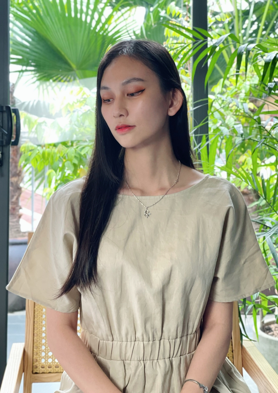 [ Flash sale ] Hàng VNXK Đầm Linen thun eo 3M