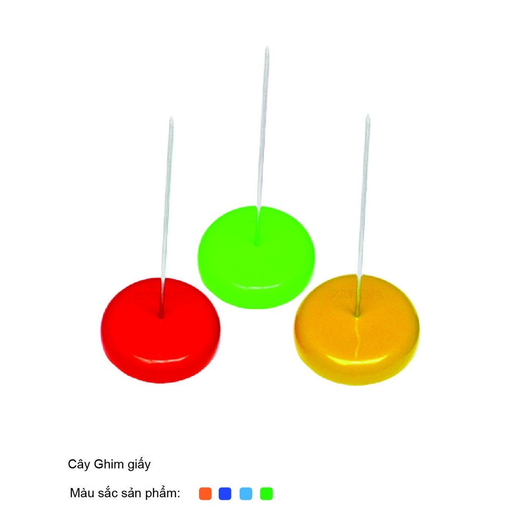 Cây ghim giấy đế nhựa