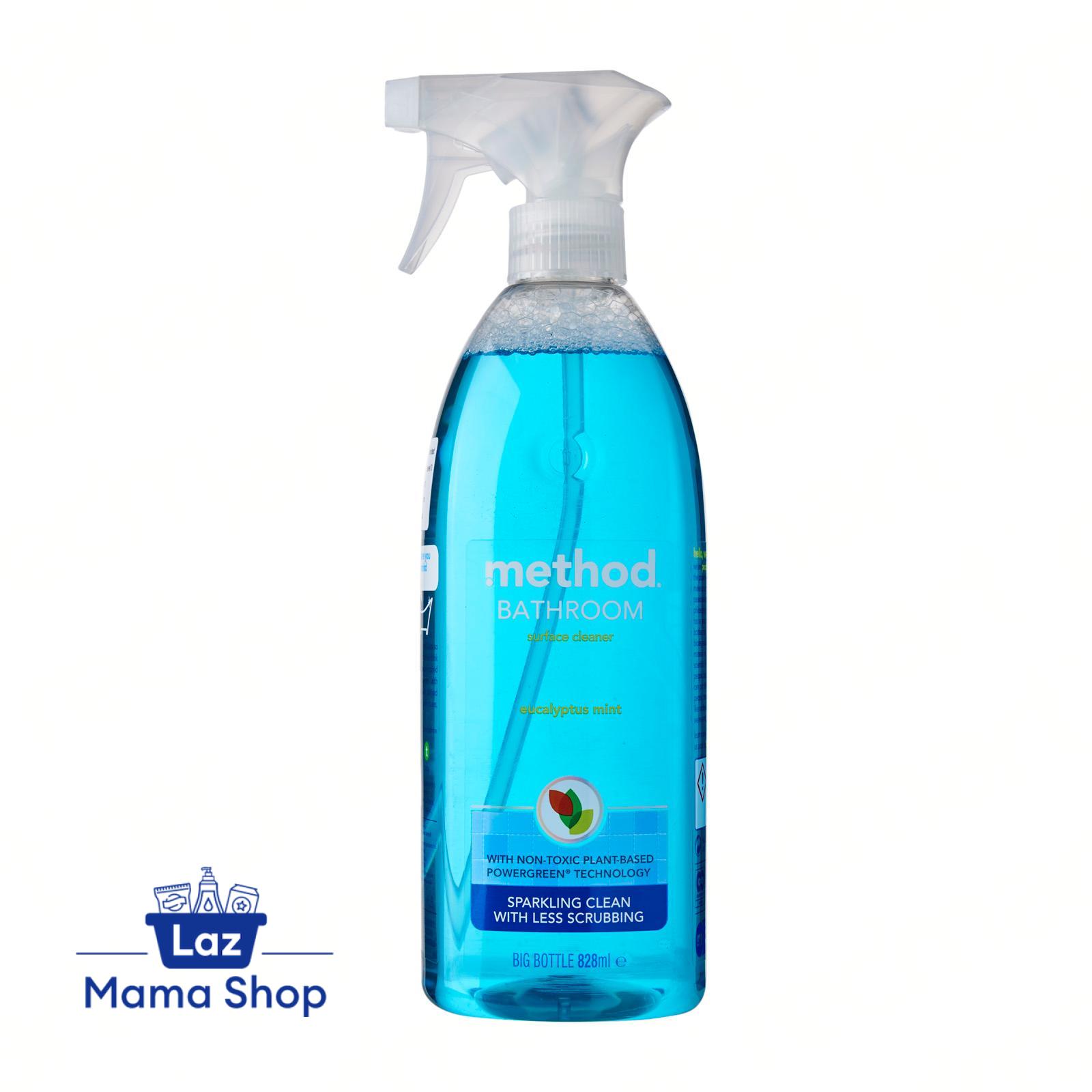 thumbnail image 2 of Method Bathroom Cleaning Spray - 828ml Refillable Surface Cleaner 2 of 14