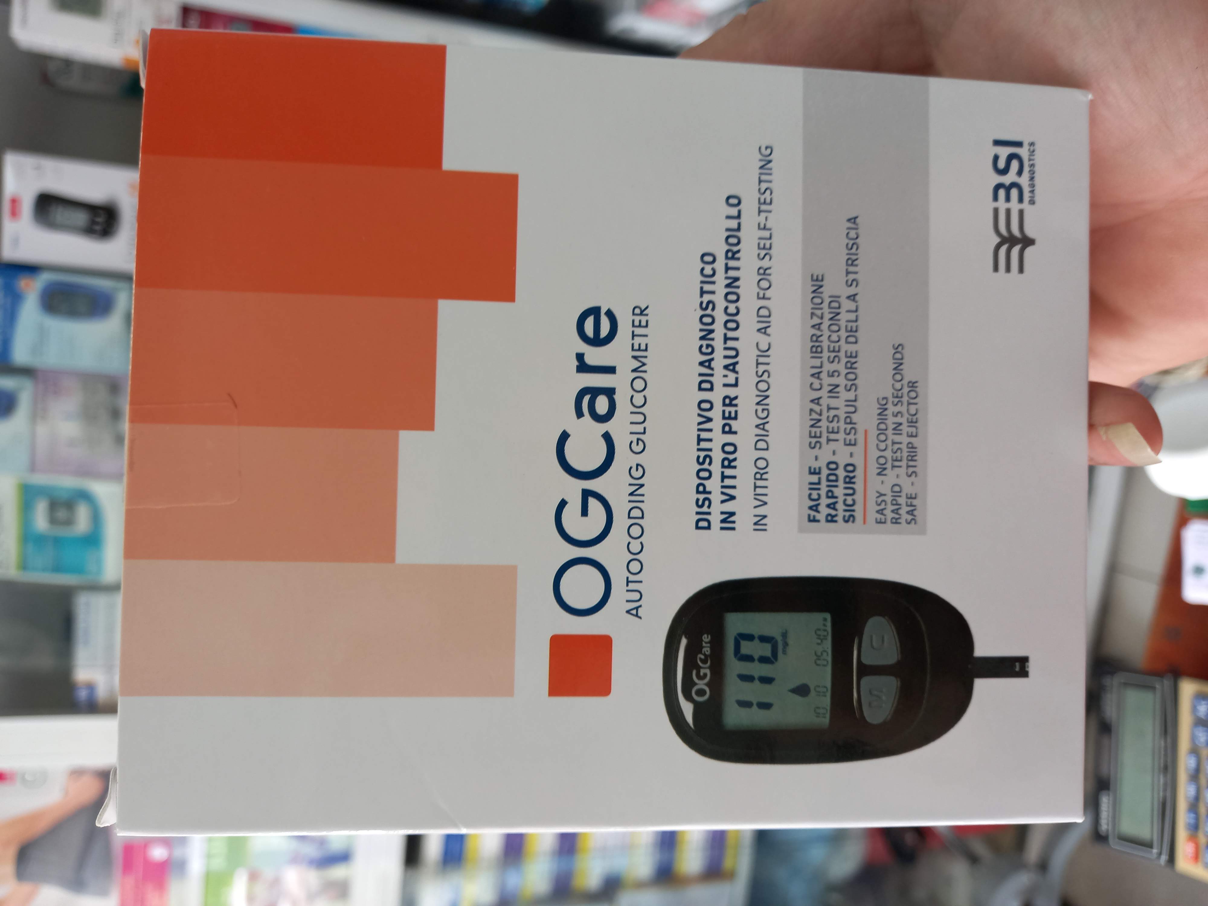 QUE THỬ ĐƯỜNG HUYẾT OGCARE 25 que