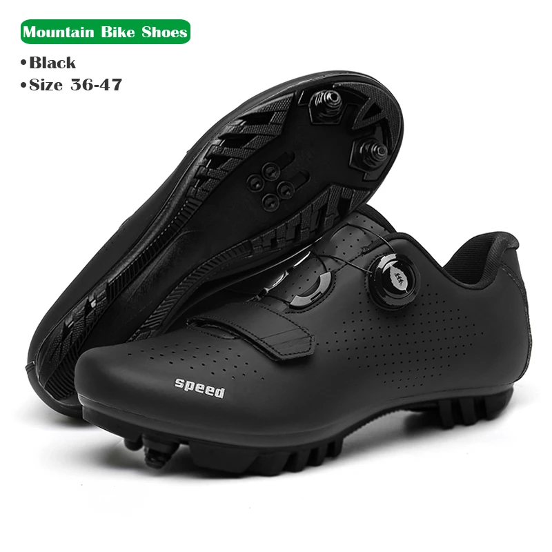 For Shimano Ultralight Road Cycling Sneaker MTB Shoes Men Women SPD Mountain Bike Shoe Self-Locking Bicycle Cleat Shoes Flat Speed Sneakers