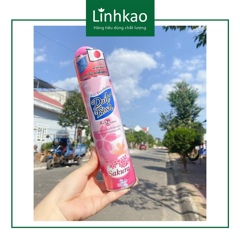 XỊT PHÒNG DAILY FRESH THÁI LAN 250ML