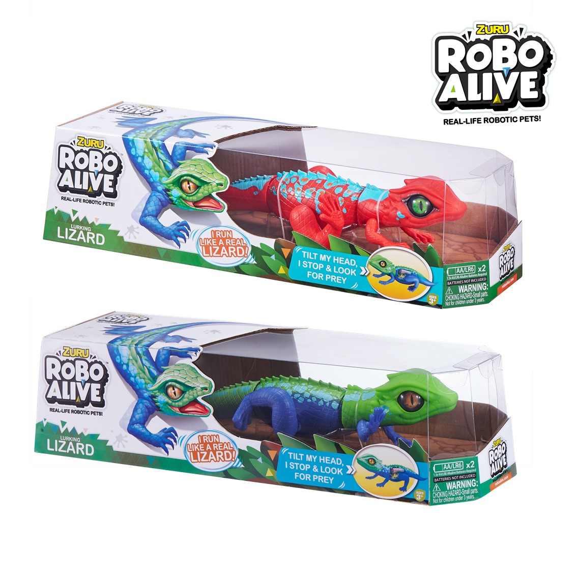 HOT Robotic Toy Robo Alive Lurking Lizard Robo Alive Lurking