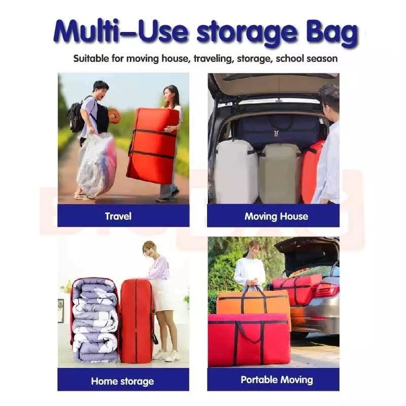 Large Waterproof Non-woven Storage Bag For Clothes And Quilts_voghion.com