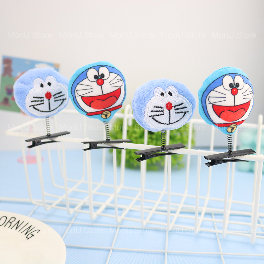 Kẹp tóc lò xo Doraemon Doremon dễ thương cute TooYoo BK00076