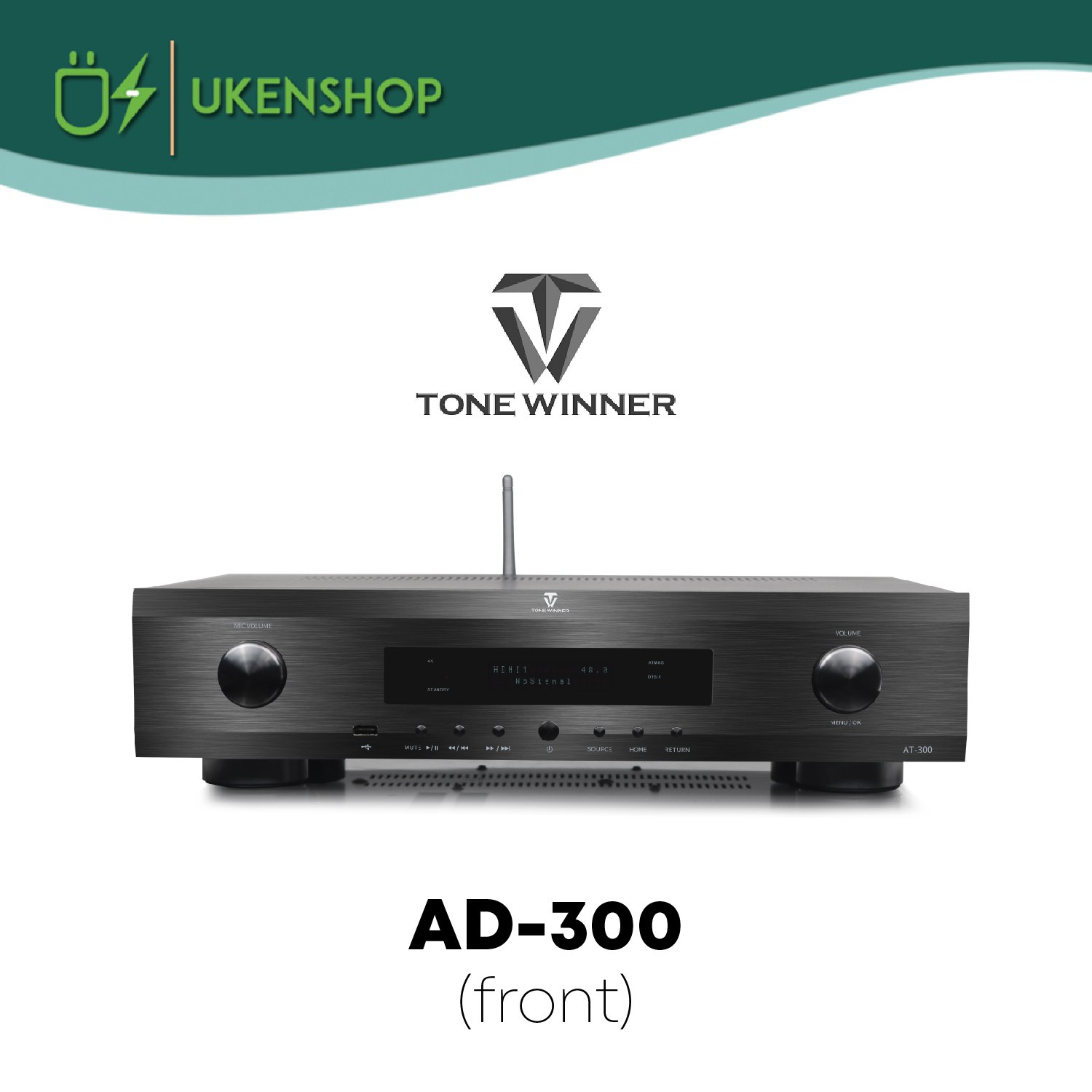 Tonewinner At-300 16 channels pre amplifier dolby atmos and dts x