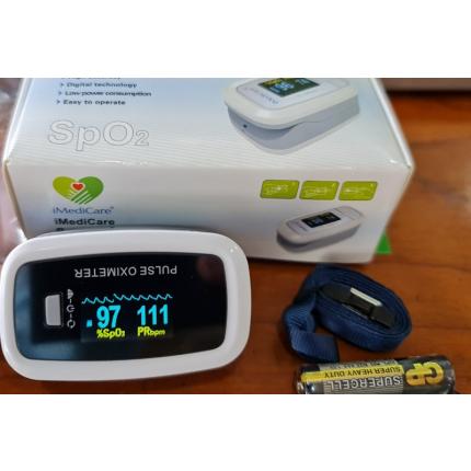 Máy đo nồng độ oxy trong máu SpO2 và nhịp tim - Imedicare A6 Singapore