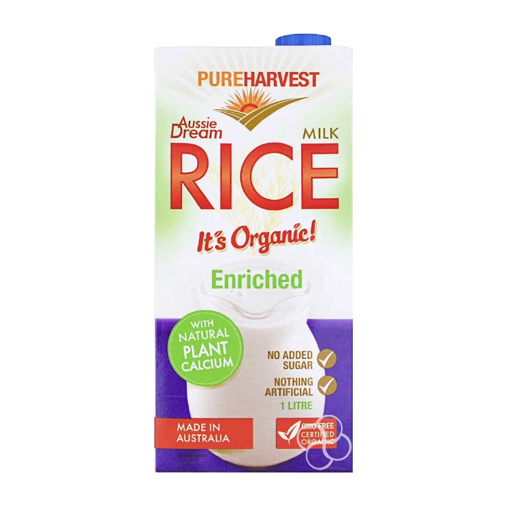 Pureharvest Organic Enriched Rice Milk 1L Lazada PH