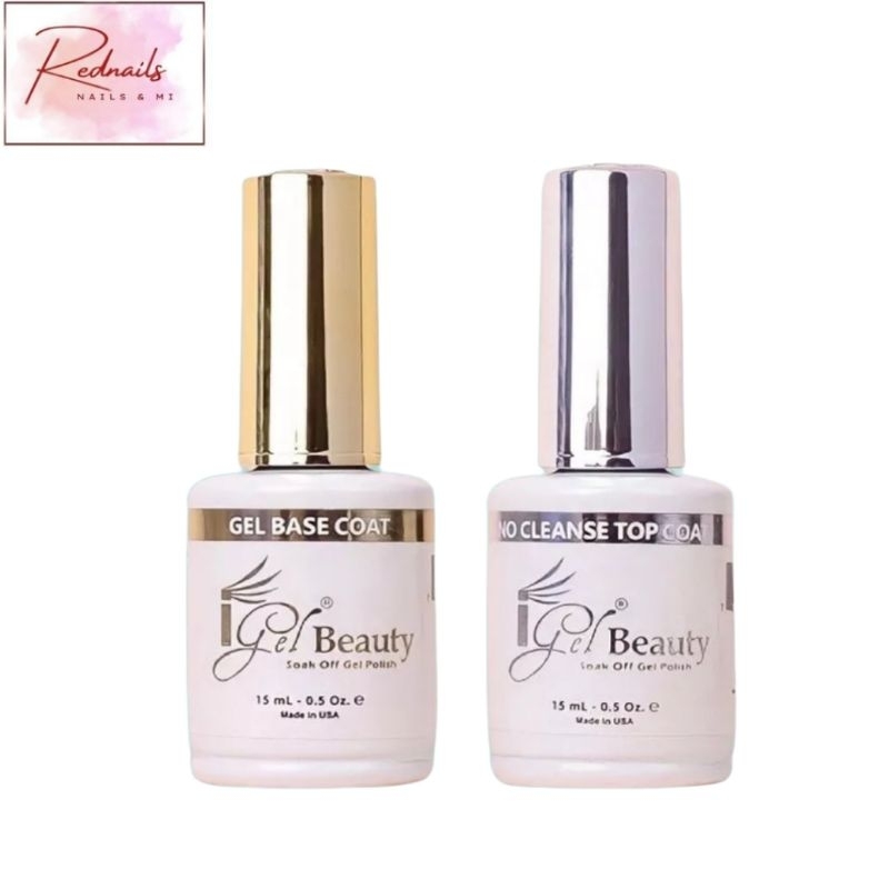 Sơn Base Top Iɡel cao cấp Mỹ, Sơn ɡel liên kết / Top phủ bóng cao cấp chính hãng của USA - Nails Red