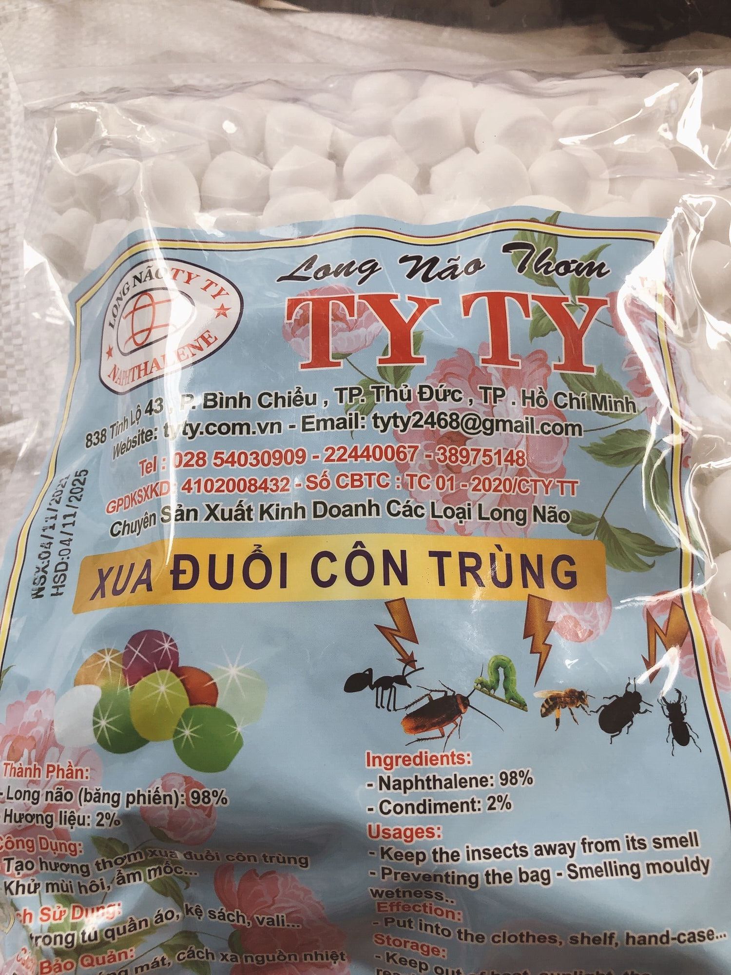 Long não tyty 1kg ( 1 bịt )