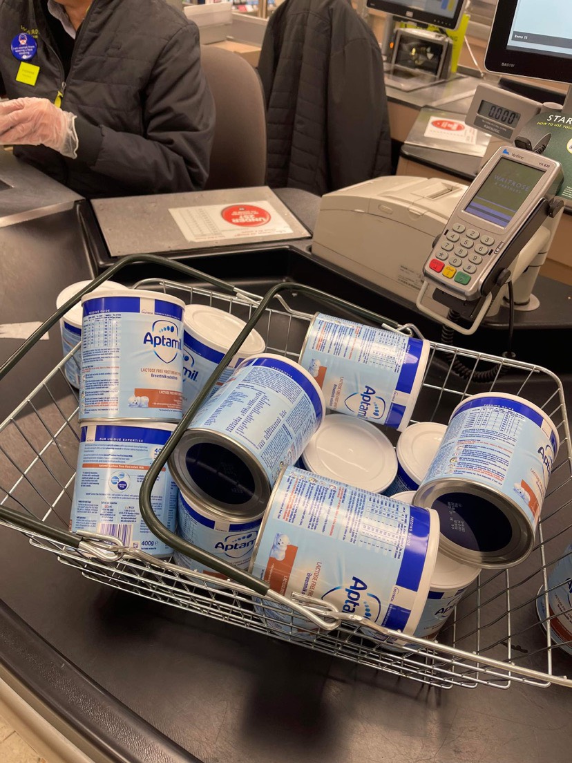 [HCM]Sữa Aptamil Free Lactose UK 400g