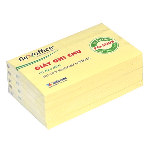 Giấy nhớ, ghi chú note 3x4 FO-SN04 (76x101mm)