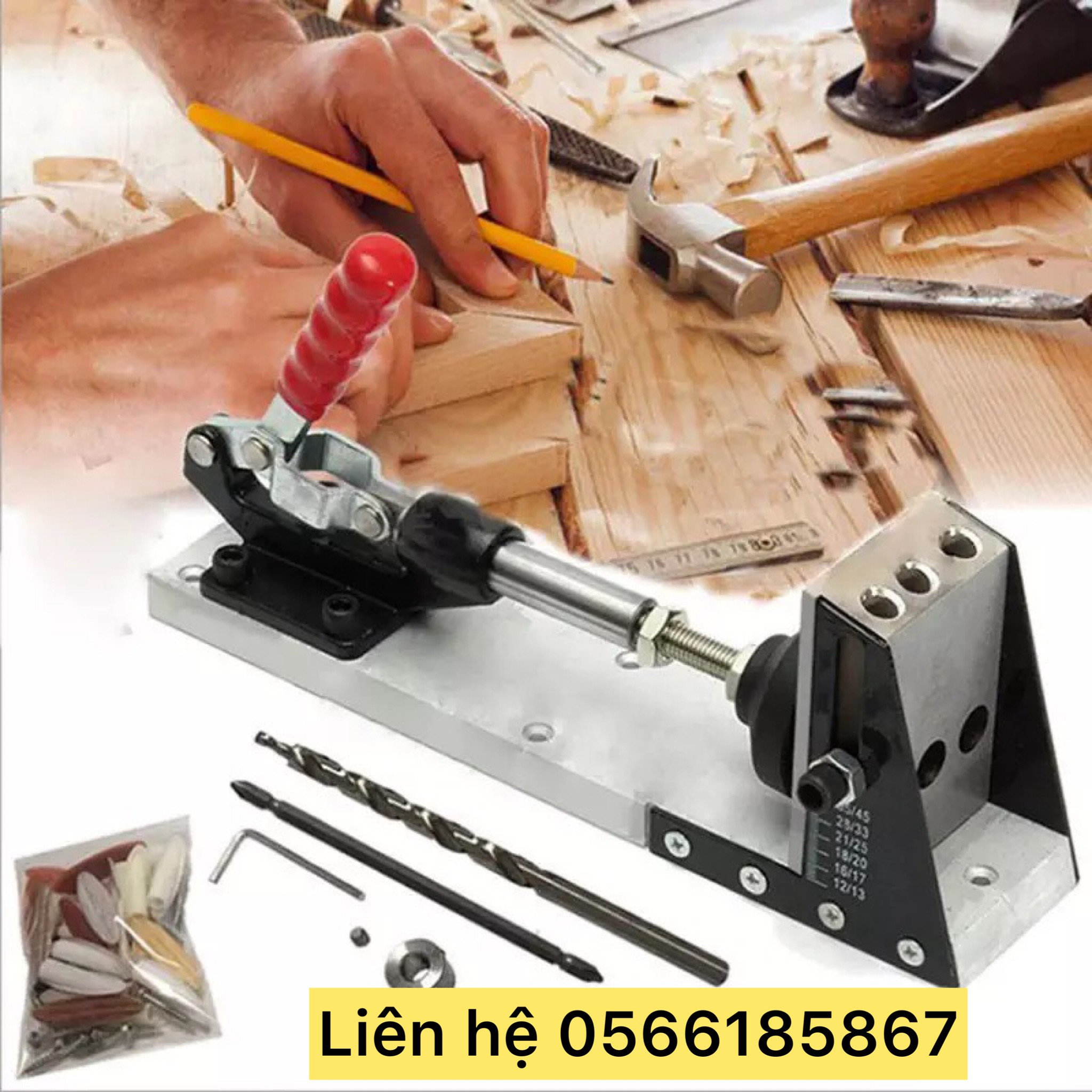 Bộ cữ khoan lỗ chéo
