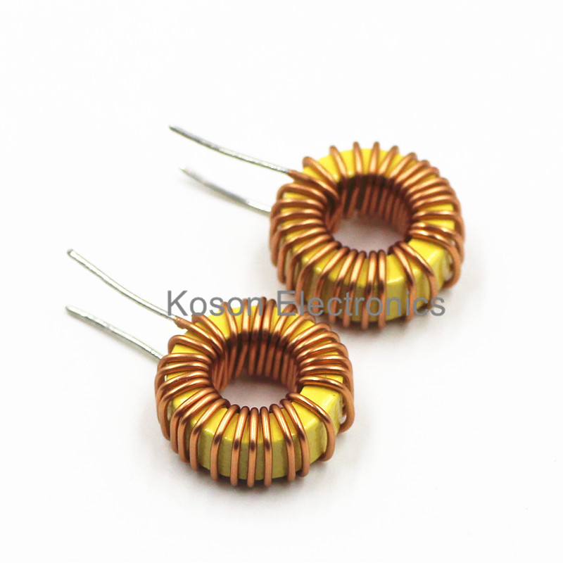 sourcing map 5 Stück Toroid Induktanz Kupferspulen Magnetinduktivität 10uH 7A für DIY Leiterplatte sourcing map 5 Stück Toroid Induktanz Kupferspulen Magnetinduktivität 10uH 7A für DIY Leiterplatte