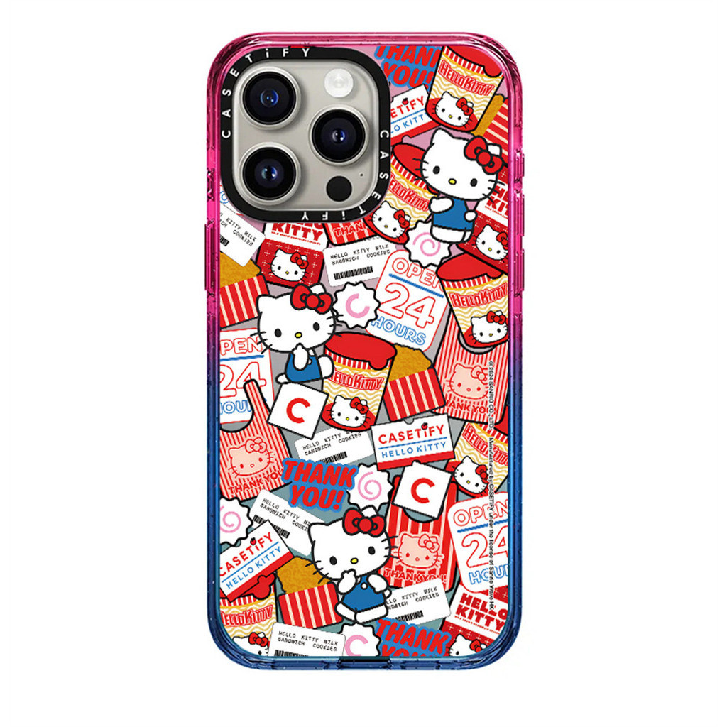 CASETiFY Hello Kitty 50th Anniversary - Sticker Frame Case