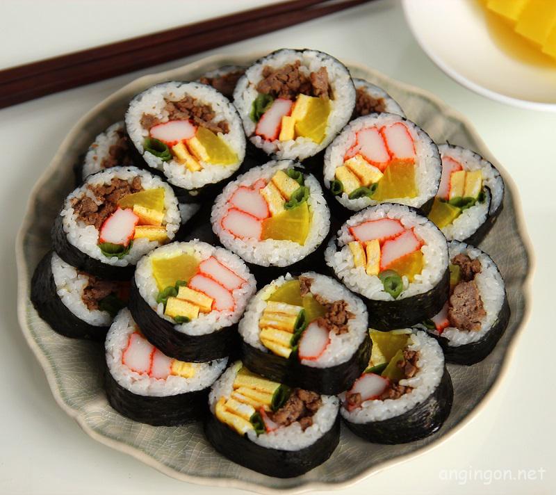 Rong Biển Cuộn Cơm Kimbab 10 Lá Wando 22g