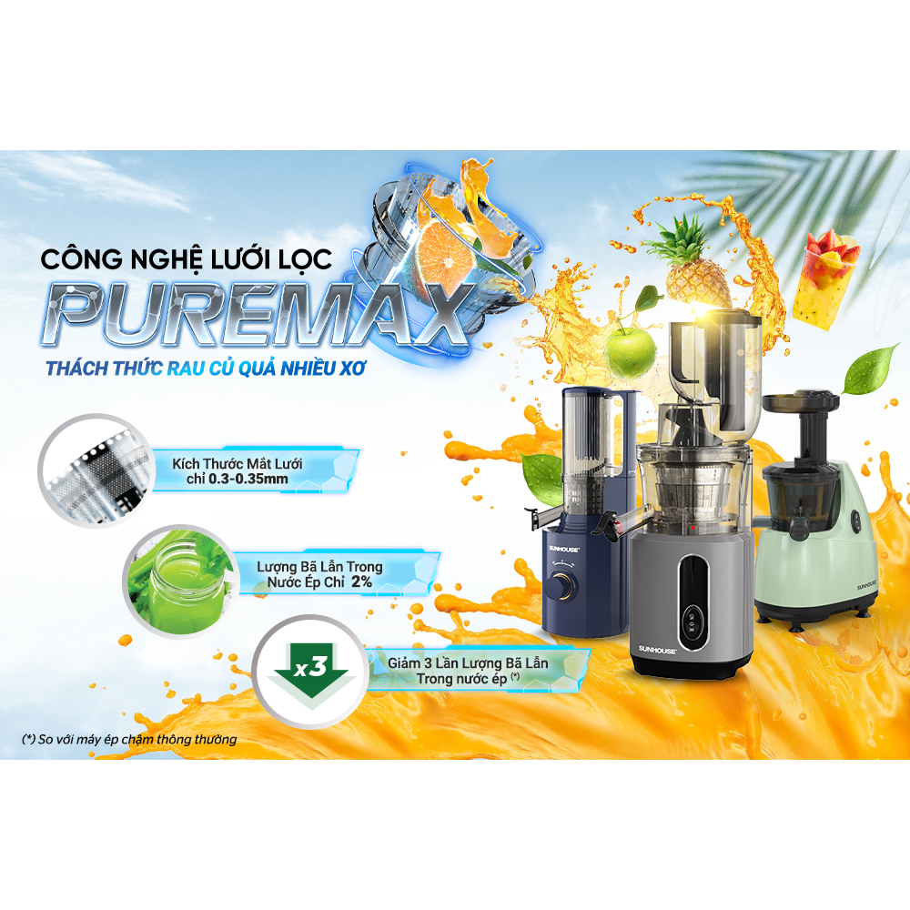 Máy ép chậm SUNHOUSE Mama SHD5505