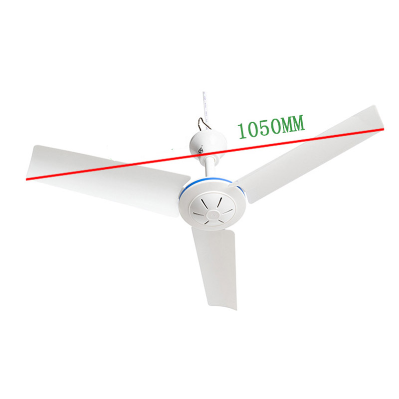 JIASHI plastic three-blade small ceiling fan energy-saving bed soft micro fan home living room kitchen large air volume electric fan