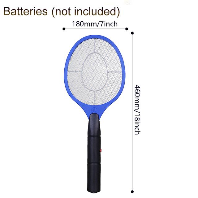 Electric Mosquito Racket Killer Portable Fly Insect Bug Zapper Bat
