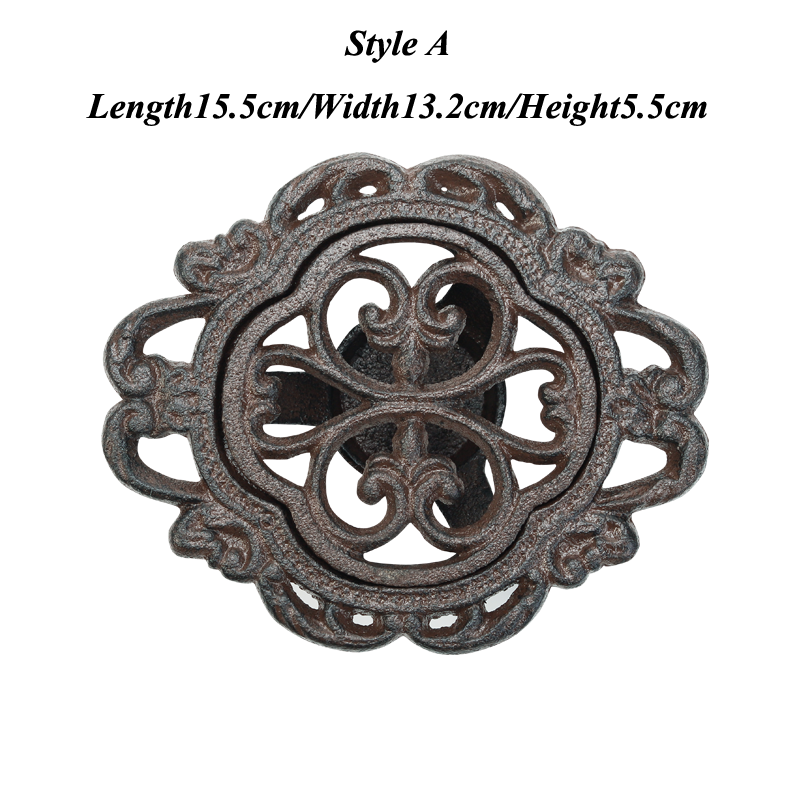 Japanese Style Cast Iron Candle Holder Coffee Milk Wine Warmer Heating