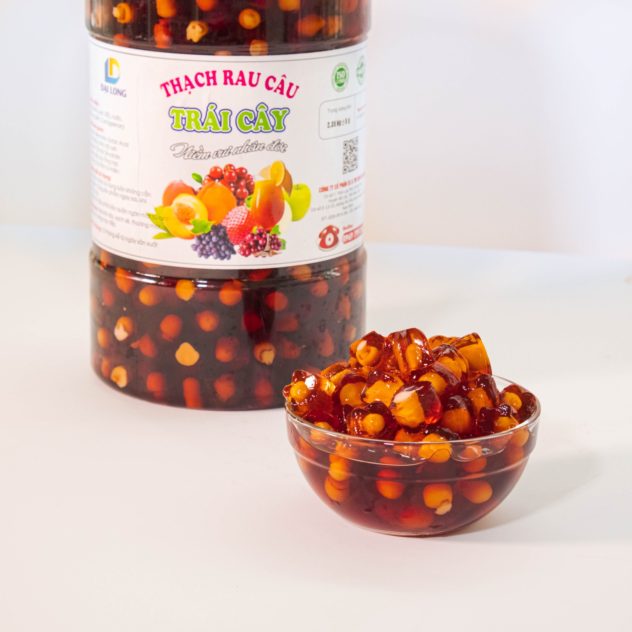 Thạch rau câu 3D Đại Long hộp 2.5kg