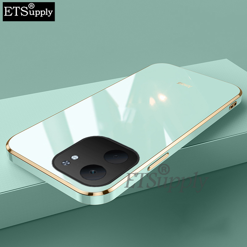Phone case OPPO A5X Soft Transparent Plating Antioxidant Clear Back Cover OPPO A5X Case.