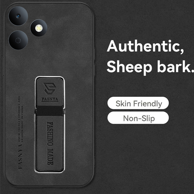 Phone case For Realme Note 80 Case Back cover Fluff Hard Cortex Plush Cover with Soft Frame Anti-knock stand Holder For Realme Note 80 Cover cases.