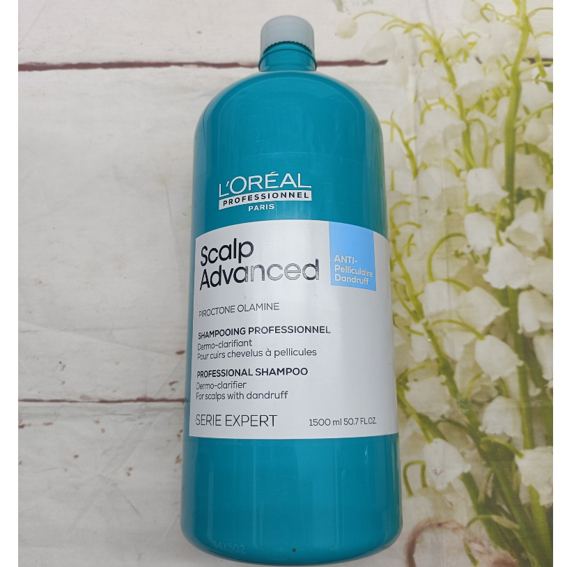 ( Mẫu mới nhất ) Dầu gội dành cho tóc gàu Loreal Professionnel Scalp Advanced 300ml/500ml/1500ml( hàng chính hãng )