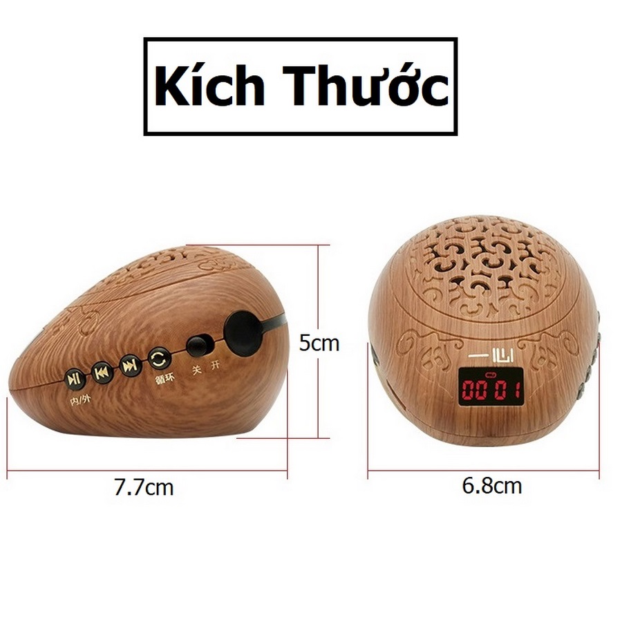 Máy Nghe Pháp nhạc mật tông (Đài niệm Phật )