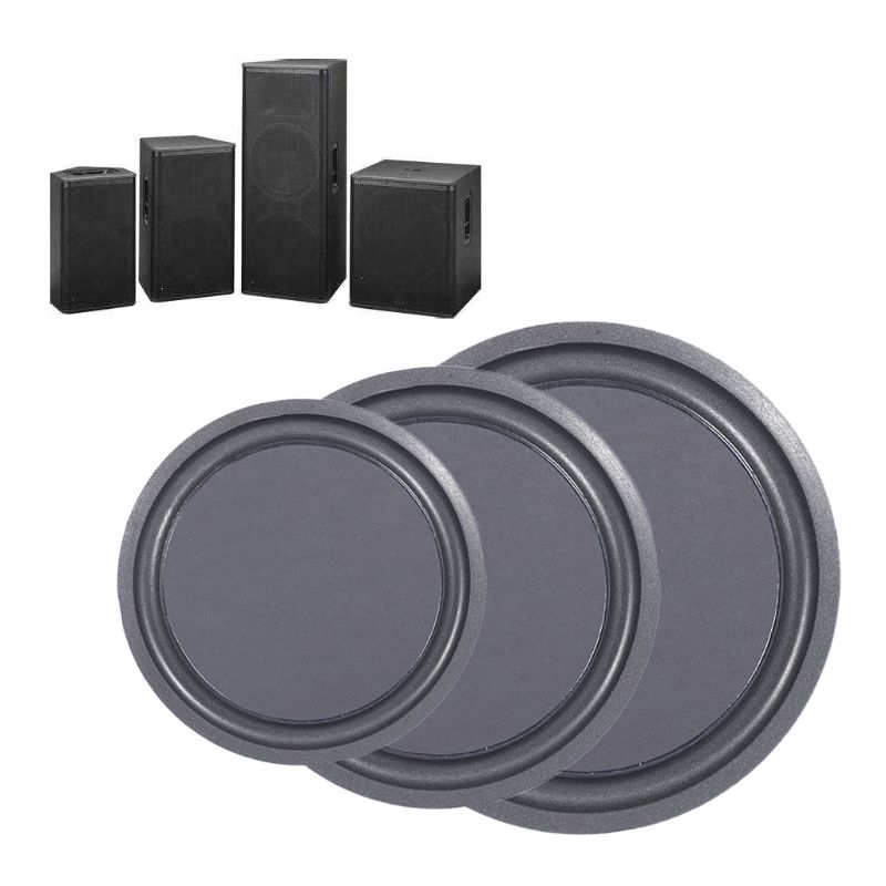 【Exclusive Limited Edition】 2pcs Speaker Passive Radiator 5/6.5/8" Sponge Diaphragm Auxiliary.
