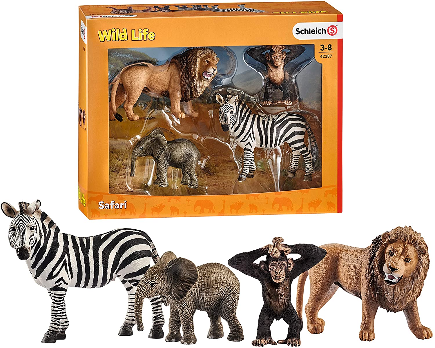 Safari Animals Schleich Safari Set READY STOCK} SCHLEICH Wild Life