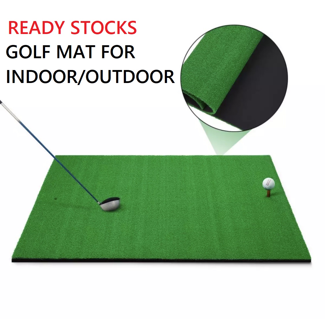 Golf mat you can put a tee in Clearance