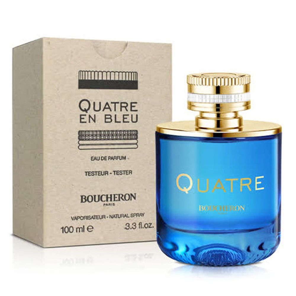 Boucheron Quatre En Bleu Pour Femme EDP 100 (เทสเตอร์ Tester