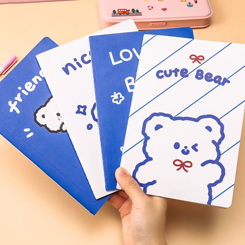 Sổ học sinh A5 hình gấu kute