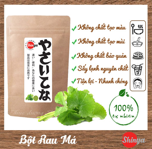 BỘT RAU MÁ NGUYÊN CHẤT 50G