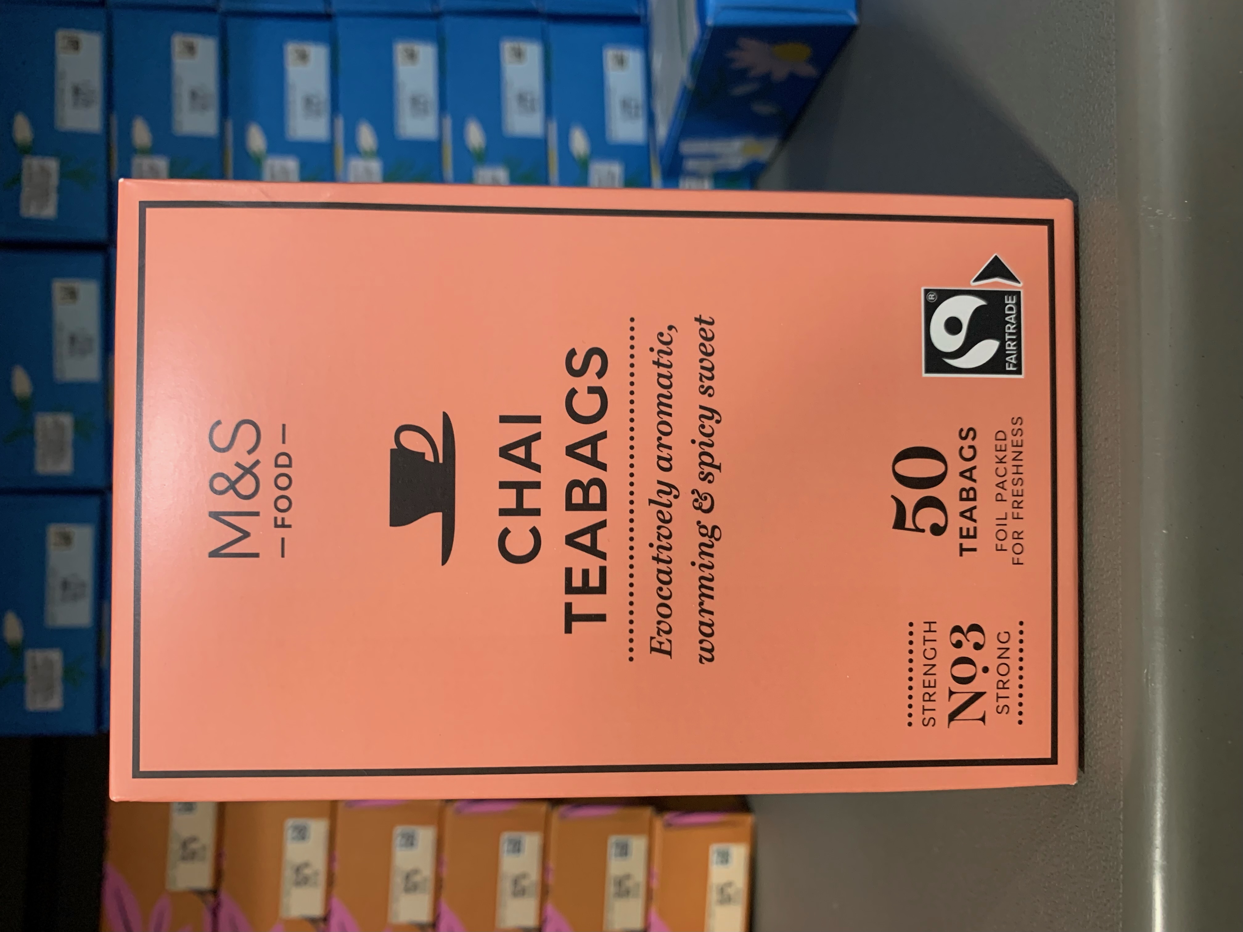 Marks & Spencer Chai 50 Teabags Lazada PH