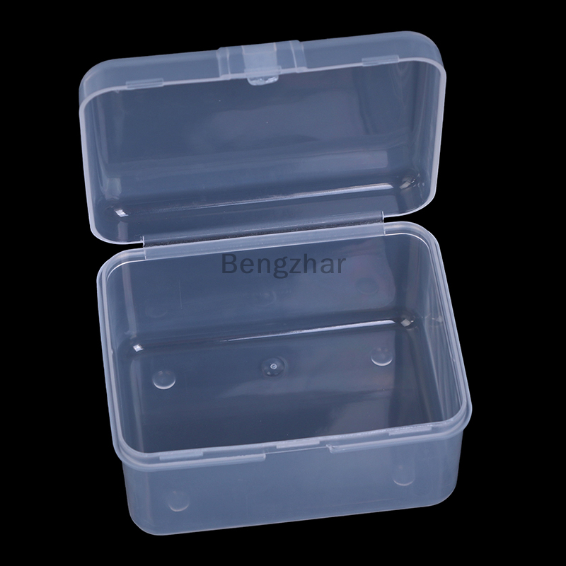 THM Hộp đóng gói 8.24.7cm hộp Chip Hộp đựng vật liệu nhựa PP trong suốt