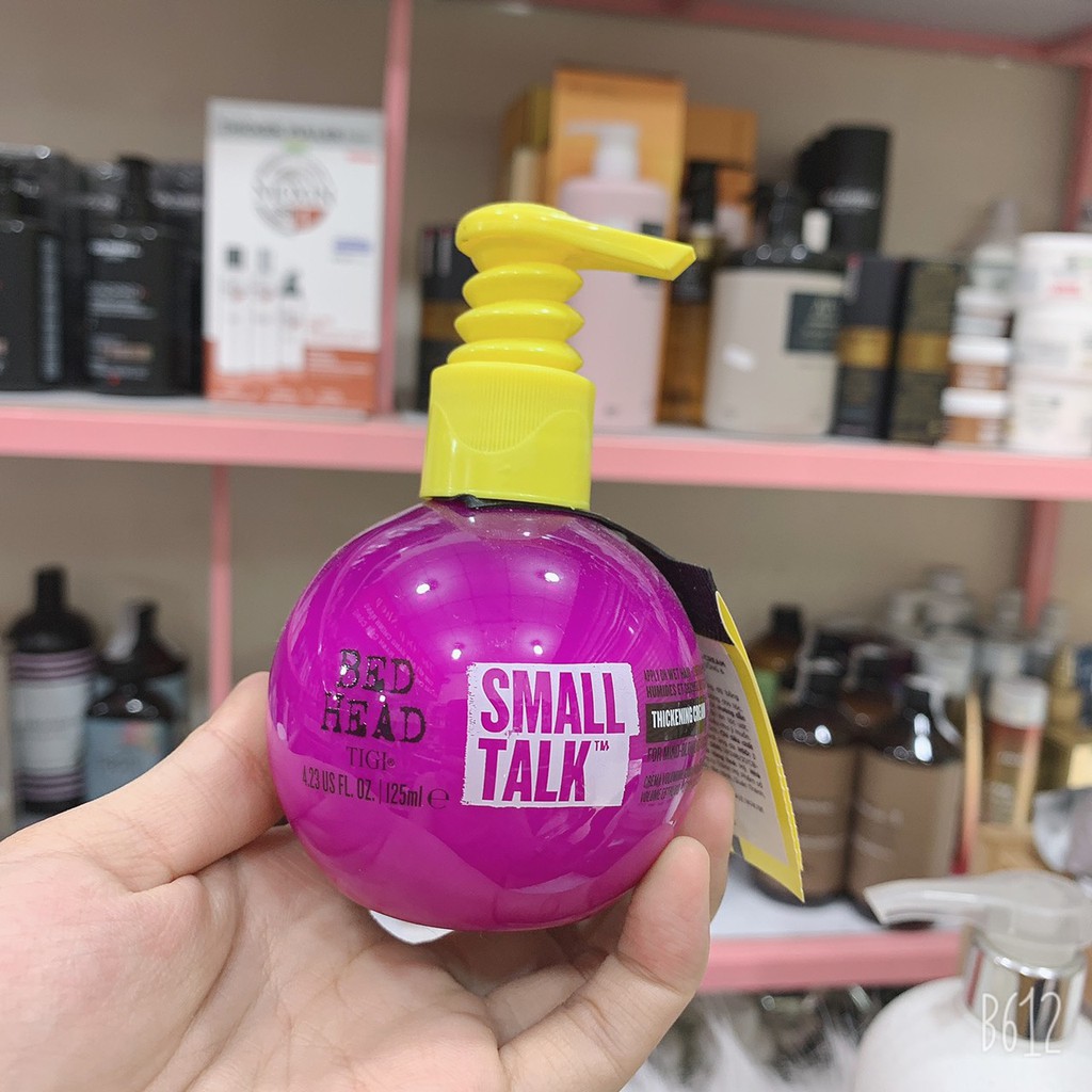 Wax Tạo Nếp Tóc Uốn Tigi Bed Head Small Talk 240ml/125ml ( Chính hãng)