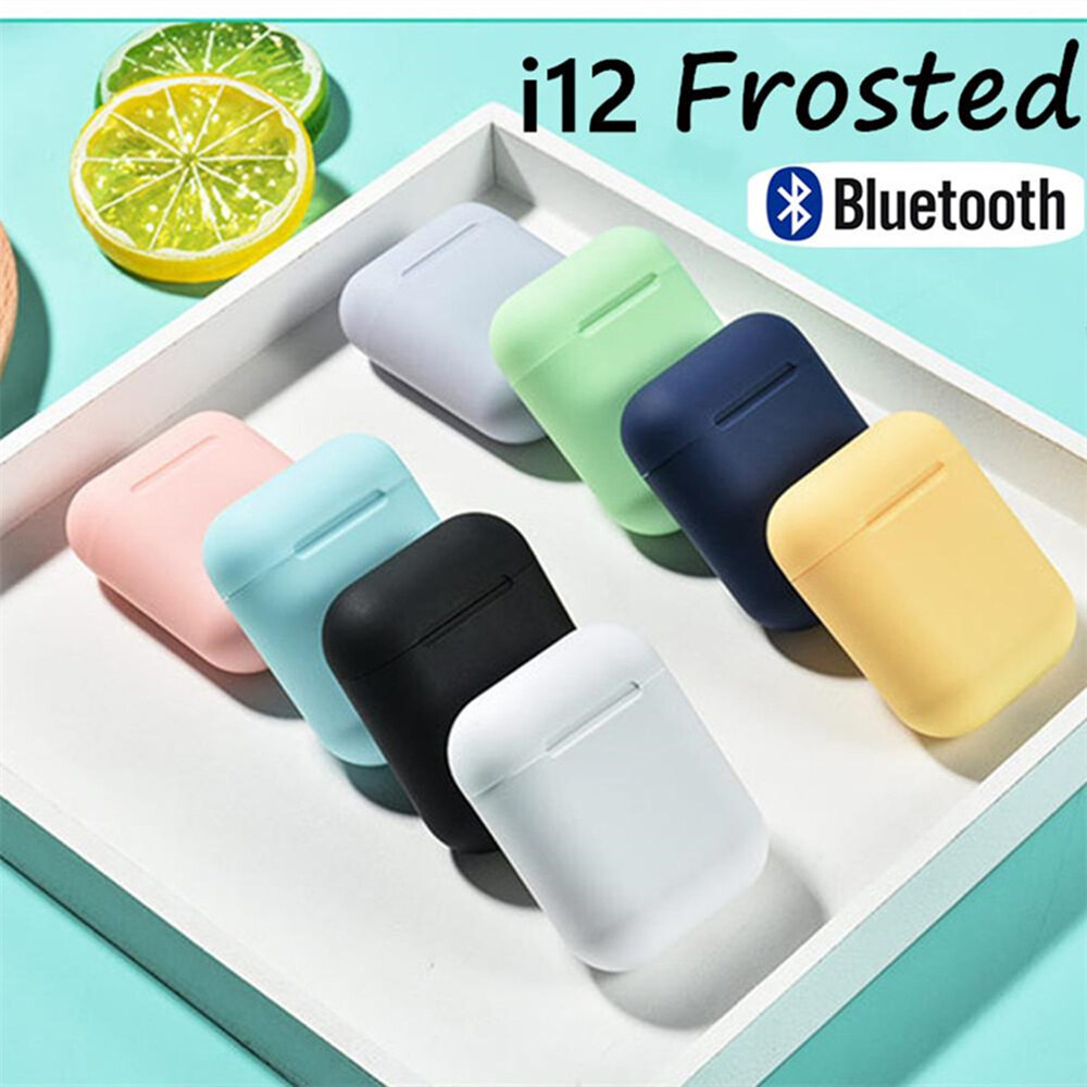 Tai Nghe Bluetooth Không Dây inpods i12 TWS tai nghe âm thanh pass chuẩn lọc âm tốt tai nghe không dây mini